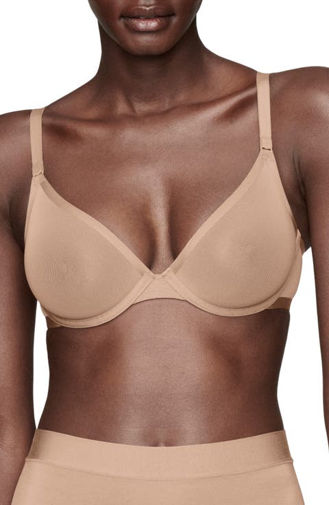 The Plunge Underwire Sheer Mesh Bra