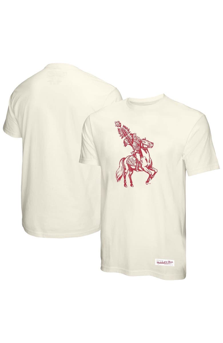 Mitchell & Ness Men's Mitchell & Ness  Cream Florida State Seminoles Vintage Tone T-Shirt, Main, color, 