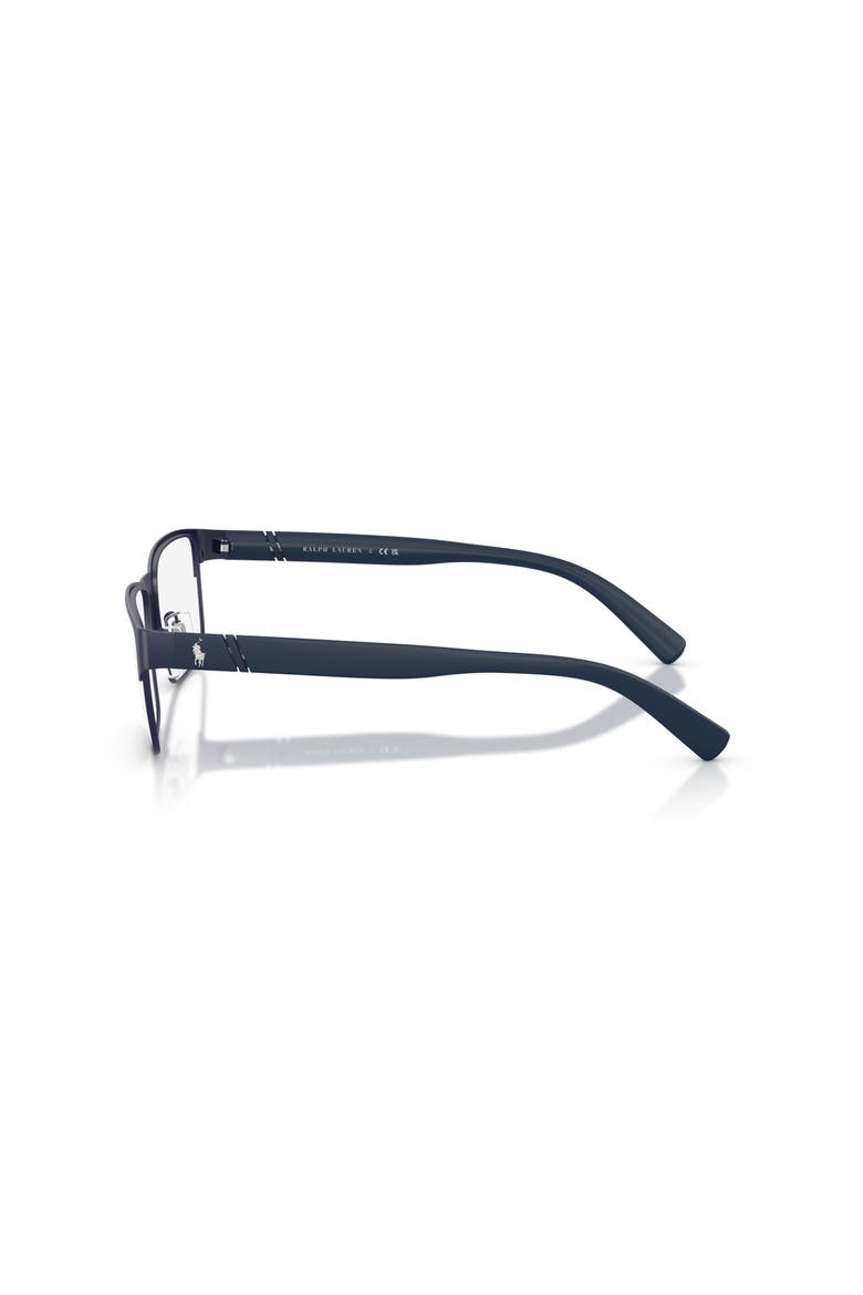 56mm Rectangle optical glasses, Alternate, color, Blue