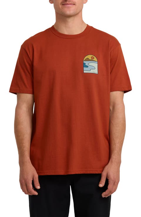 Sundown Adventure Division Organic Cotton Graphic T-Shirt