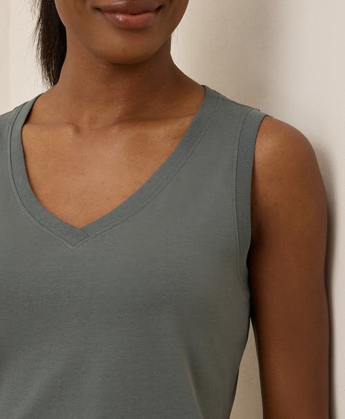 Pact Organic Cotton Softspun V-neck Tank