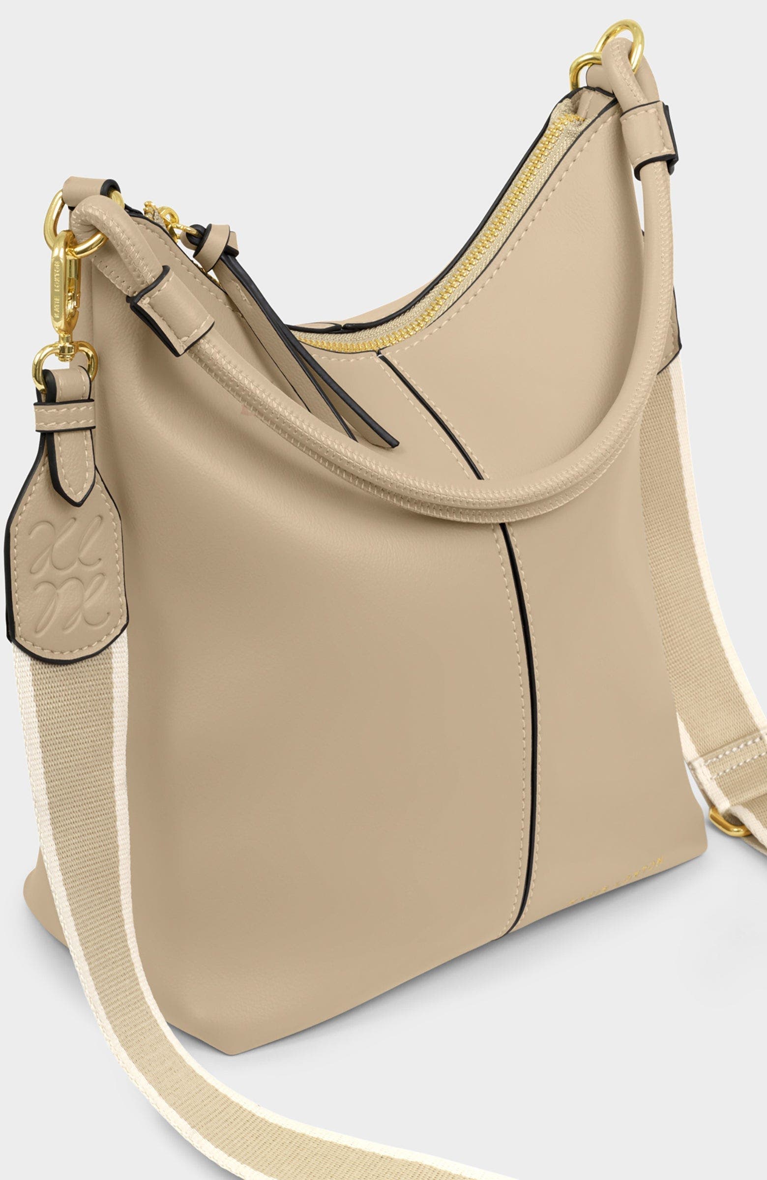 Hallie Satchel Bag, Alternate, color, Light Taupe