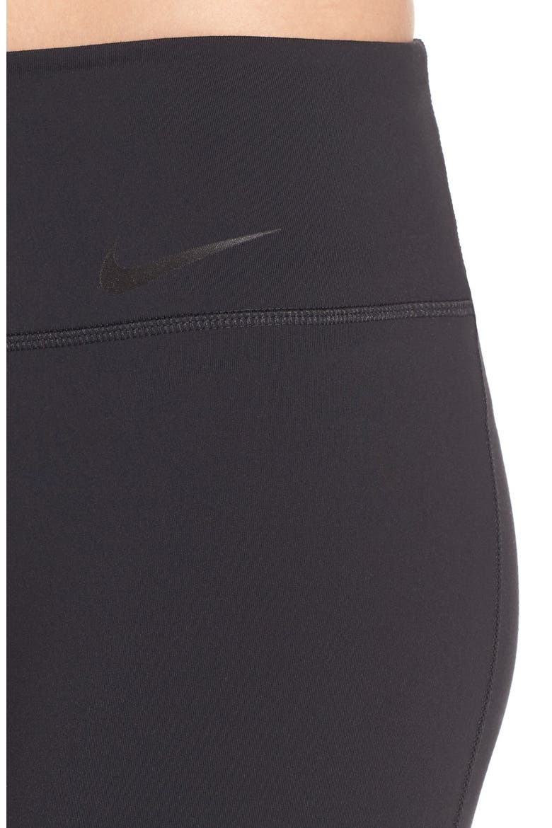 'Power Legendary' Dri-FIT Training Capris, Alternate, color, BLACK/ BLACK