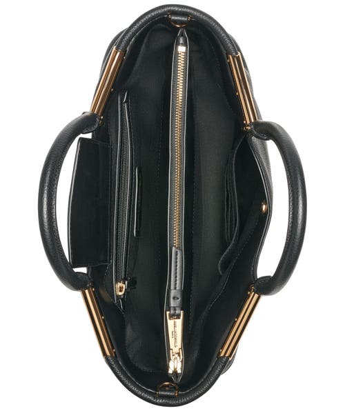 Karl Lagerfeld Paris Valerie Satchel In Black