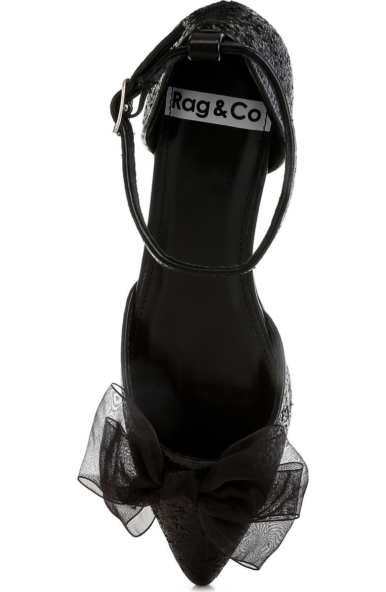 Rag & Co Valleta Bow Flat, Alternate, color,