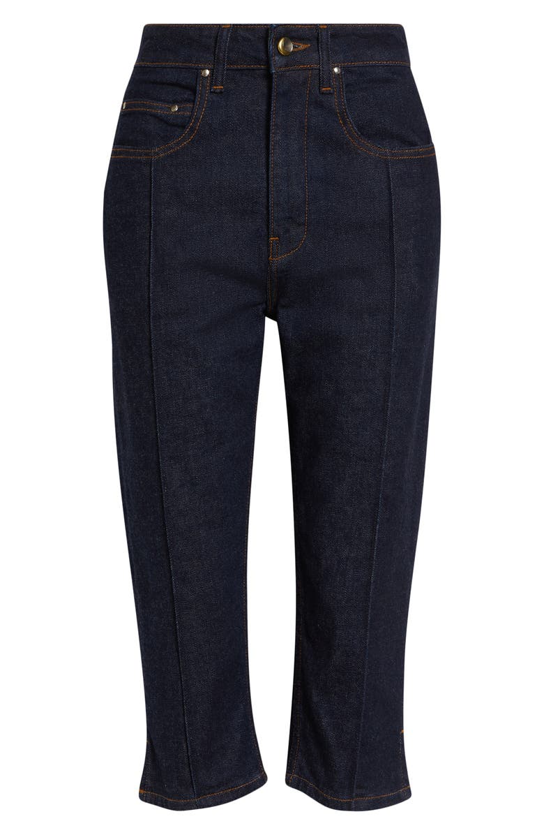 OSSOU Russet High Waist Crop Jeans, Alternate, color, Sable Wash