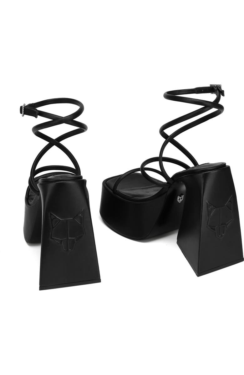 Naked Wolfe Angel Ankle Strap Platform Sandal, Alternate, color,