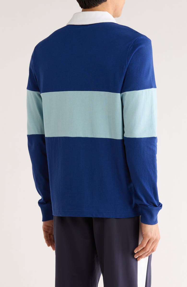 PUMA Sport Cotton Rugby Shirt, Alternate, color, Blue Jewel