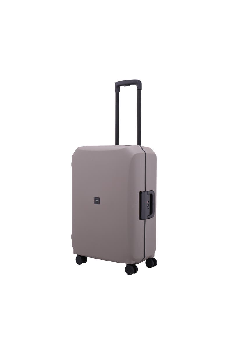 Voja Medium check in 26 inch Lightweight Luggage, Main, color, Warm Gray