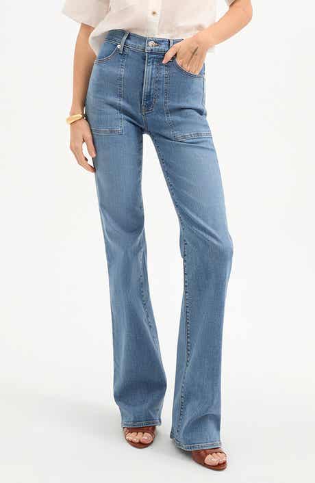 Veronica Beard Crosbie Wide Leg Jeans