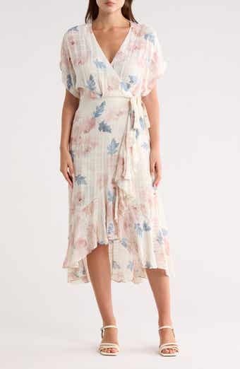 High Low Wrap Dress