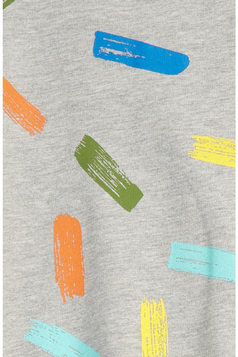 Kids' Crewneck Sweatshirt & Joggers Set, Alternate, color, GREY LT HEATHER MULTI STROKES
