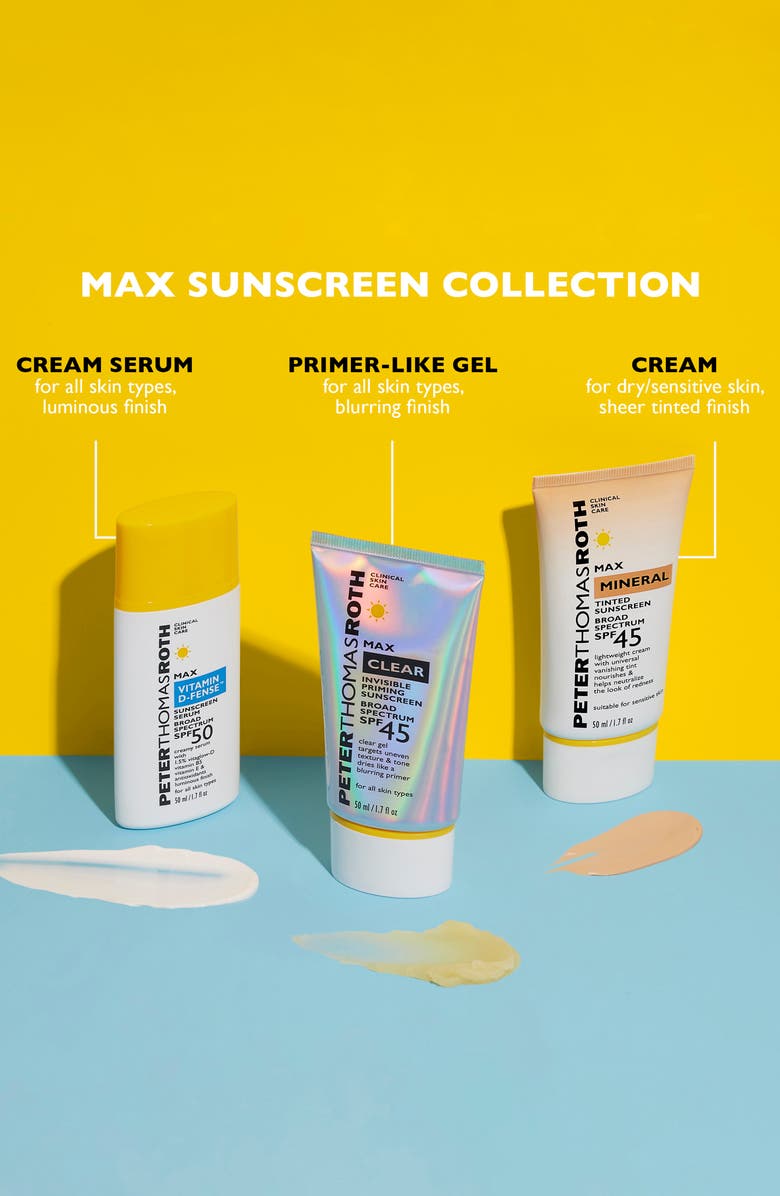 Peter Thomas Roth Max Vitamin D-Fense Sunscreen Serum Broad Spectrum SPF 50, Alternate, color, 