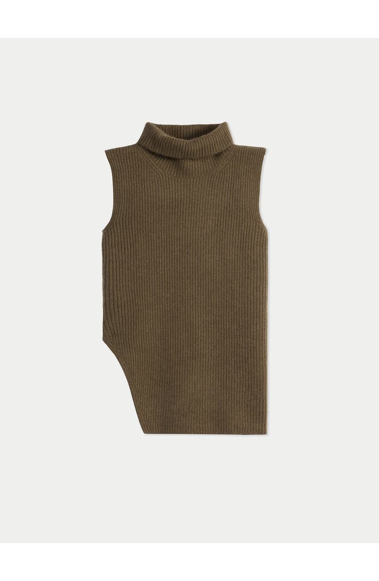 Gobi Cashmere Turtle Neck Cashmere Vest, Main, color, Cub