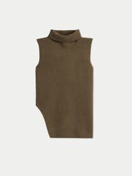 Gobi Cashmere Turtle Neck Cashmere Vest
