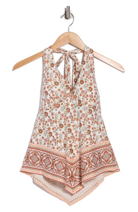 Halter Neck Scarf Top