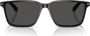 Brooks Brothers 57mm Rectangular Sunglasses