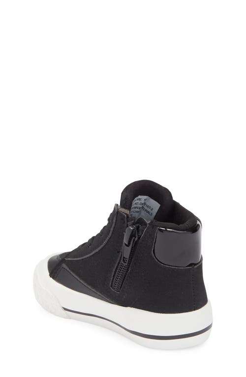 Dkny Kids' Hannah Melissa High Top Sneaker In Black