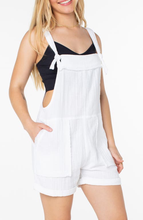 Roxy Sundown Dive Cotton Gauze Short Overalls