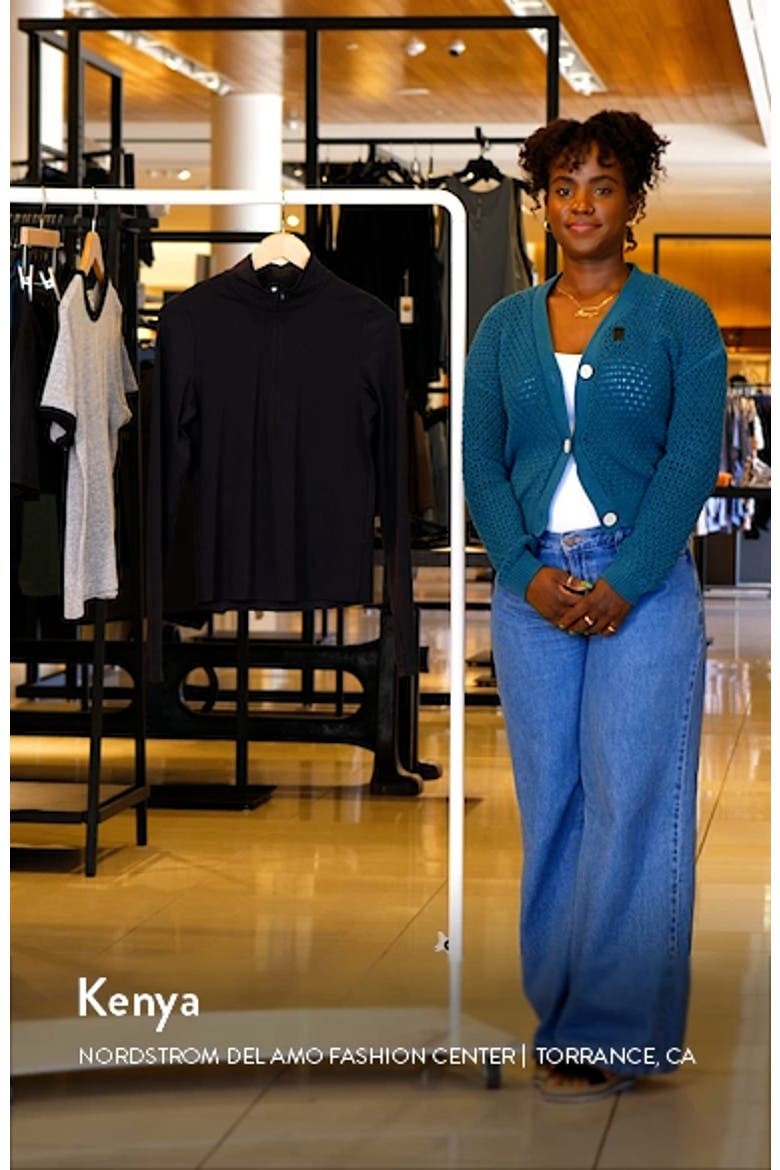 Luxe Lite Half Zip Performance Top video