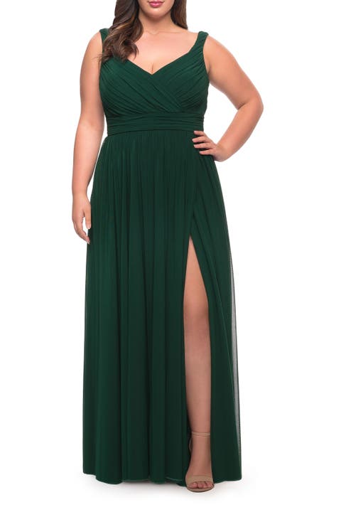 Plus Size Long Gown
