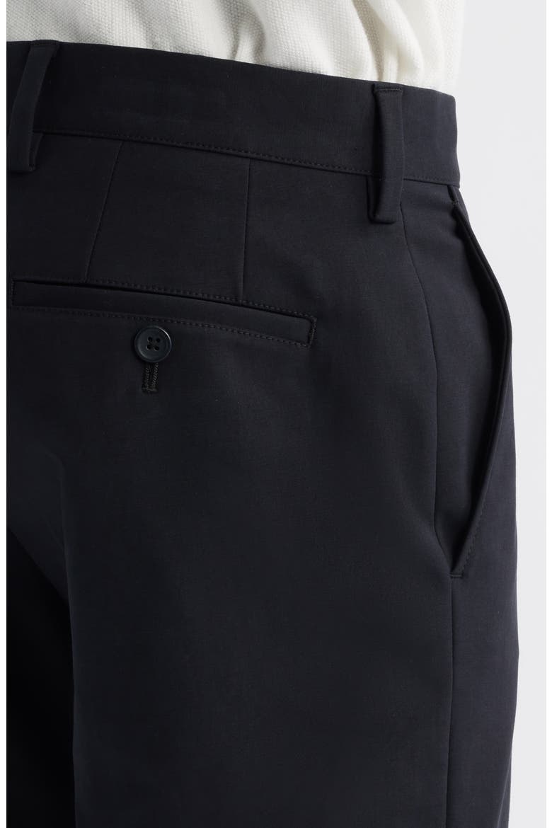 Slim Fit Stretch Cotton Chinos, Alternate, color, BLACK