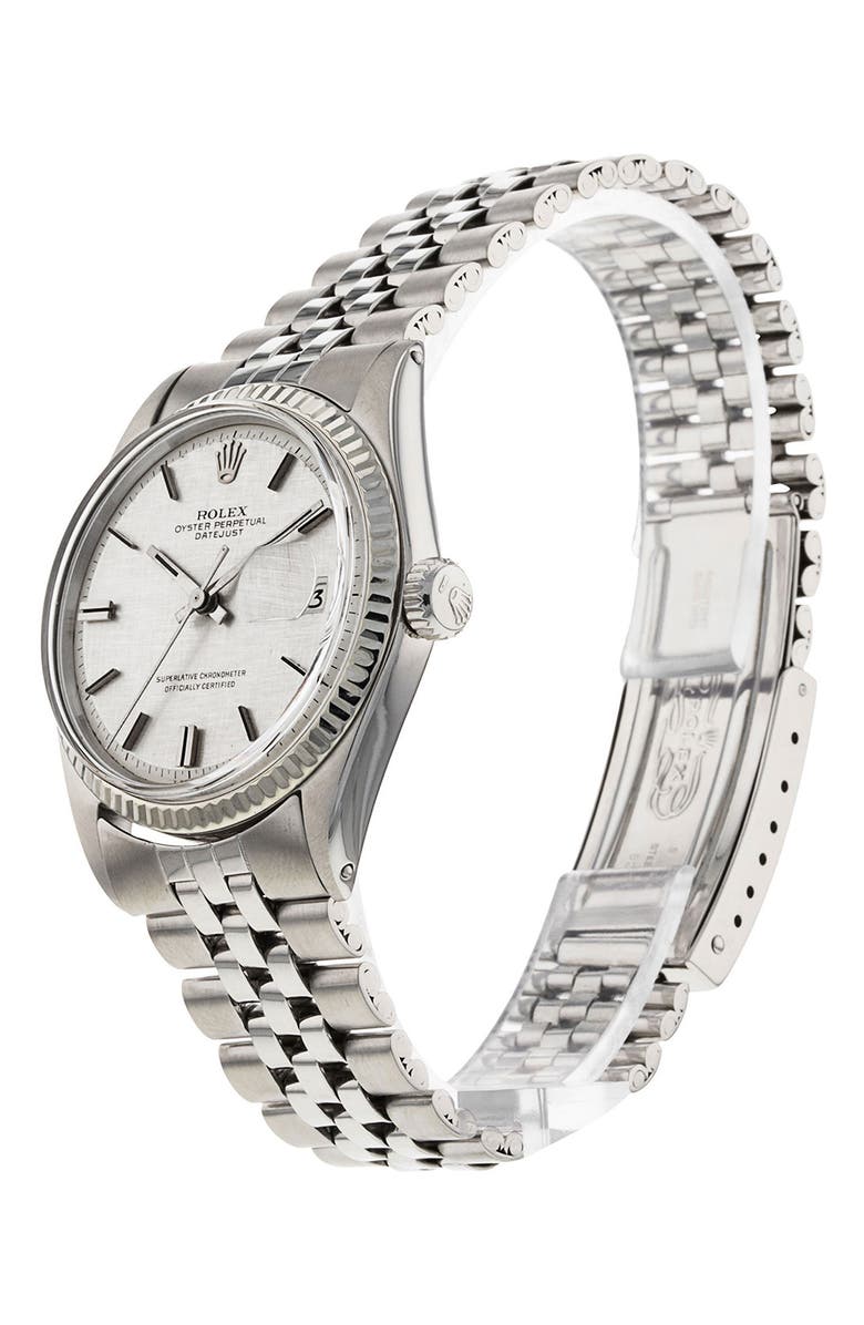 Watchfinder & Co. Rolex Preowned Datejust Bracelet Watch, 36mm, Alternate, color, 
