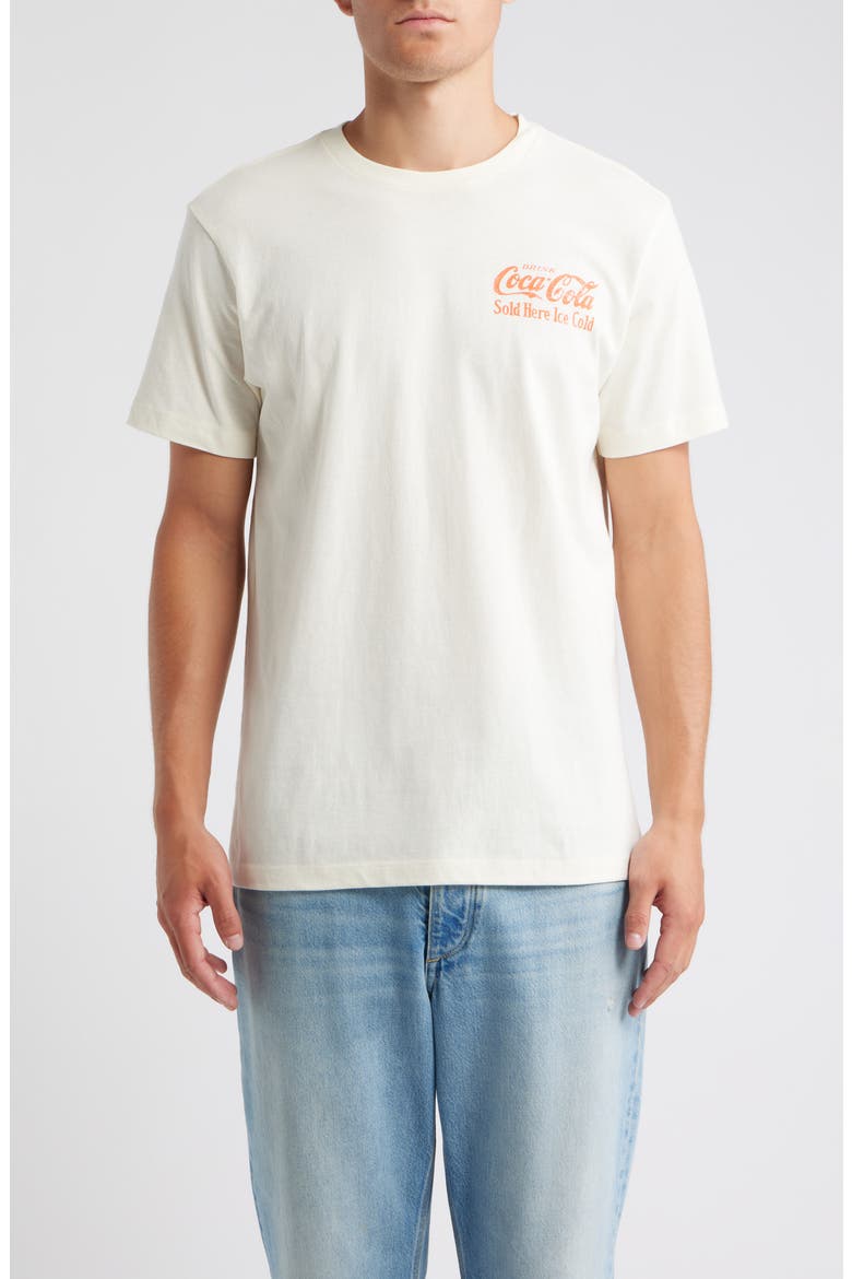 Coca-Cola Baseball Graphic T-Shirt, Main, color, IVORY