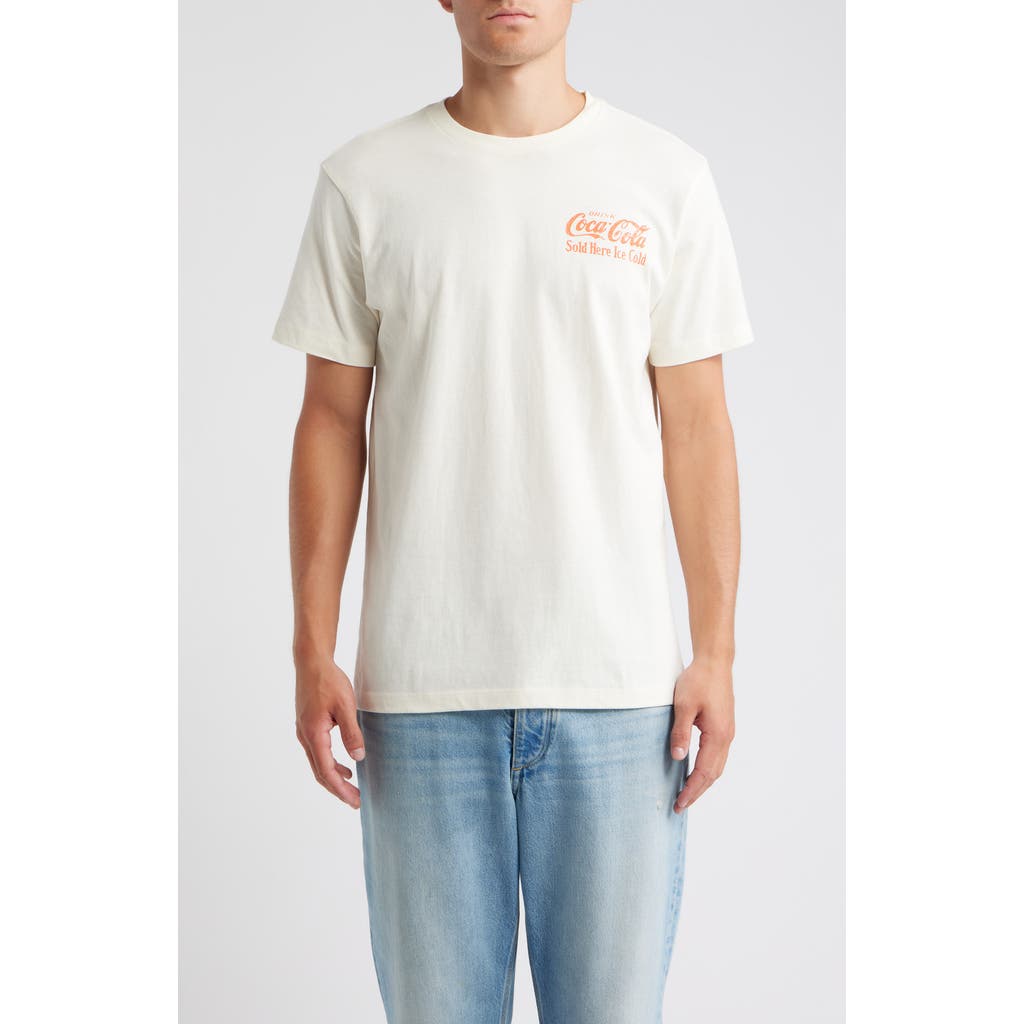 The Forecast Agency Coca-cola Baseball Graphic T-shirt In White