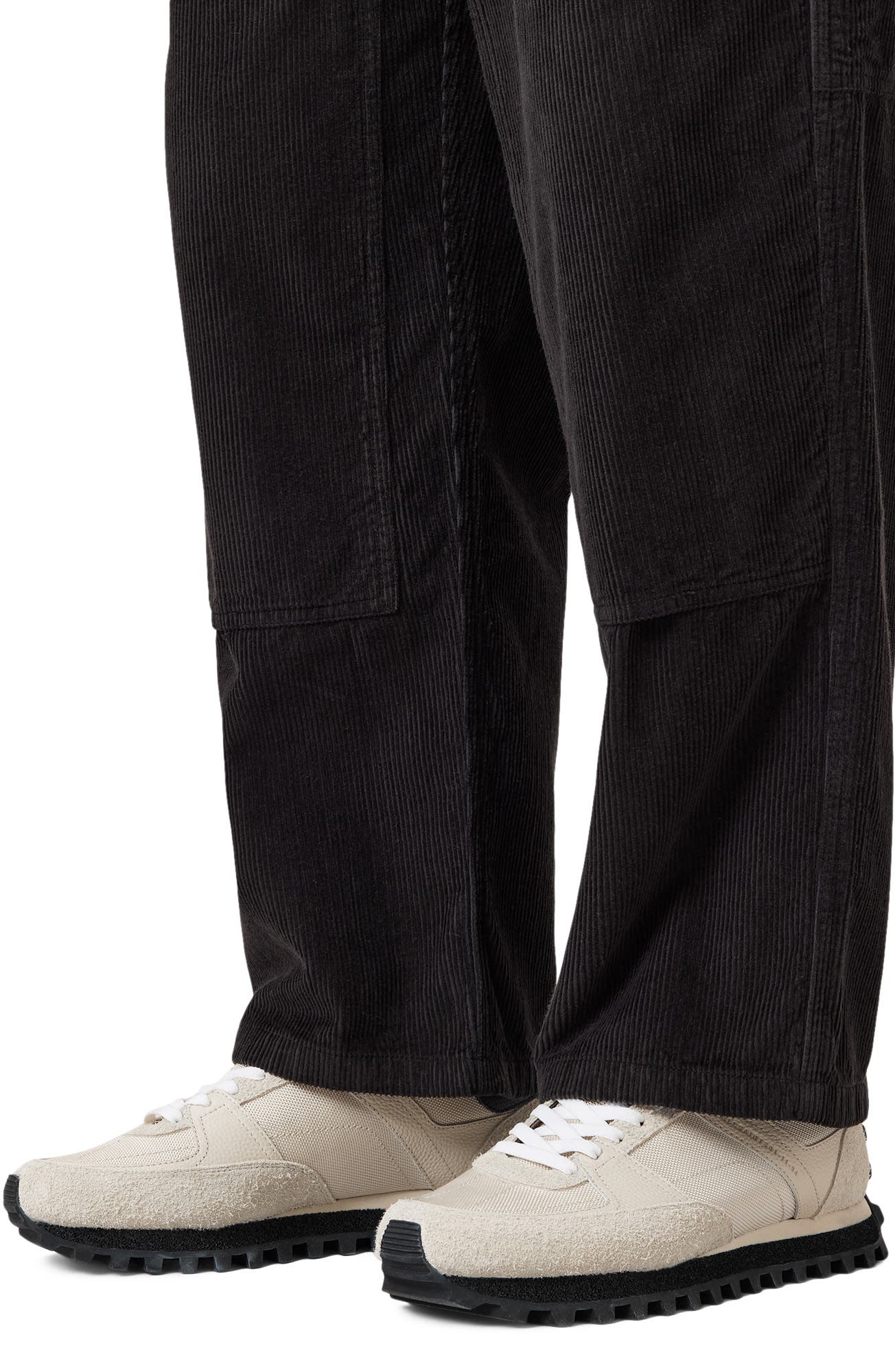 AllSaints Viggo Sneaker, Alternate, color, Chalk White/ Black