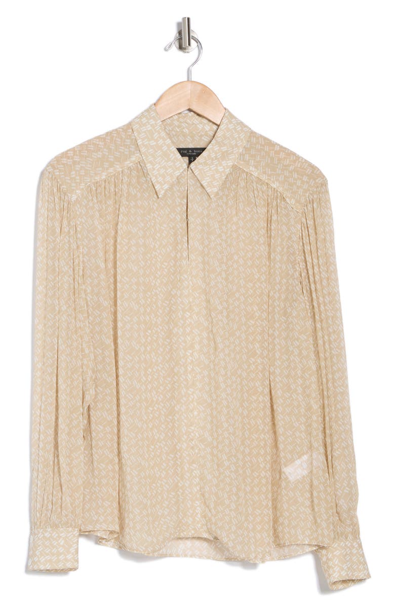 rag & bone Emerson Button-Up Shirt, Main, color, 