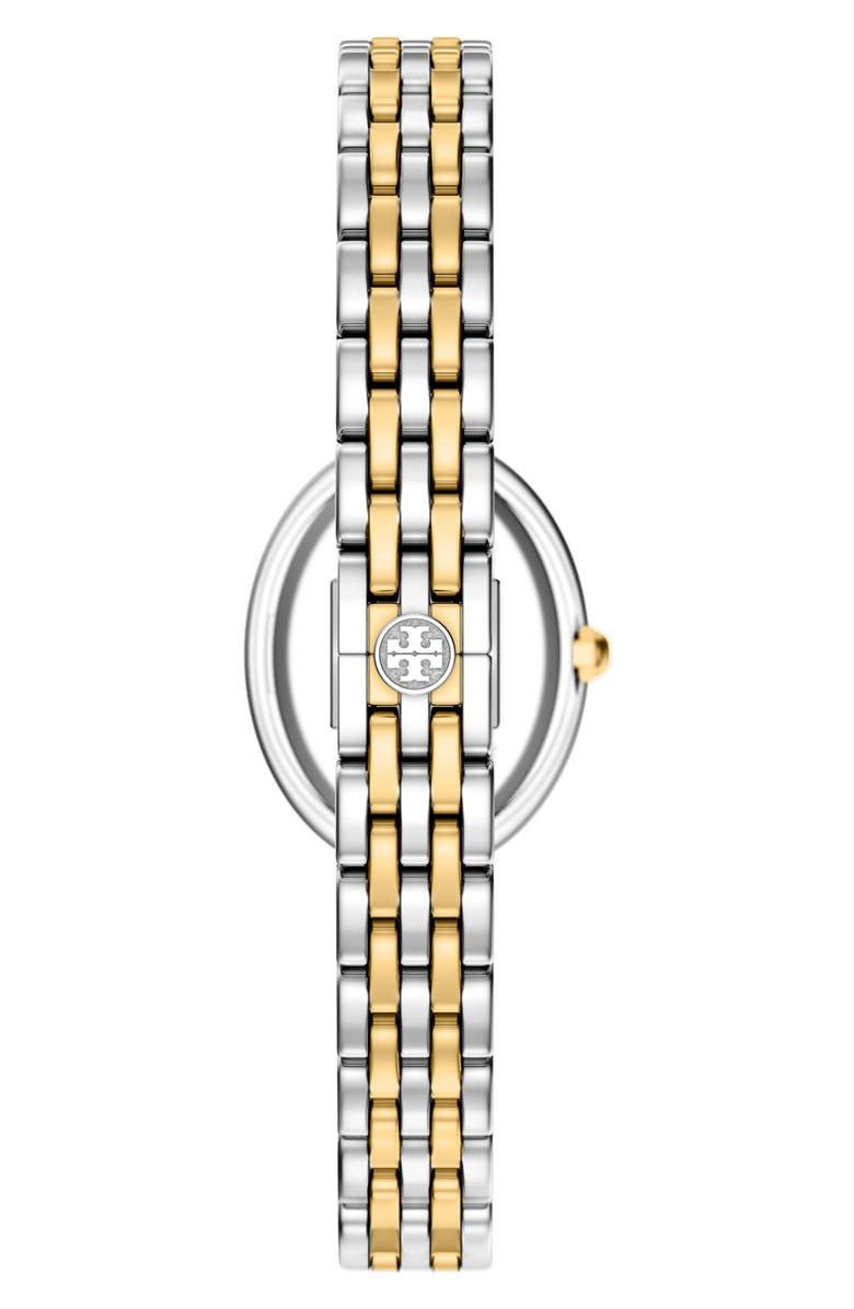 Tory Burch The Oval Bracelet Watch, 22mm x 28mm, Alternate, color, 