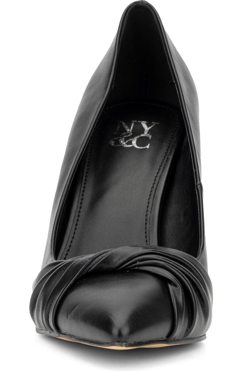 NEW YORK AND COMPANY Monique Twist Pump, Alternate, color, Black
