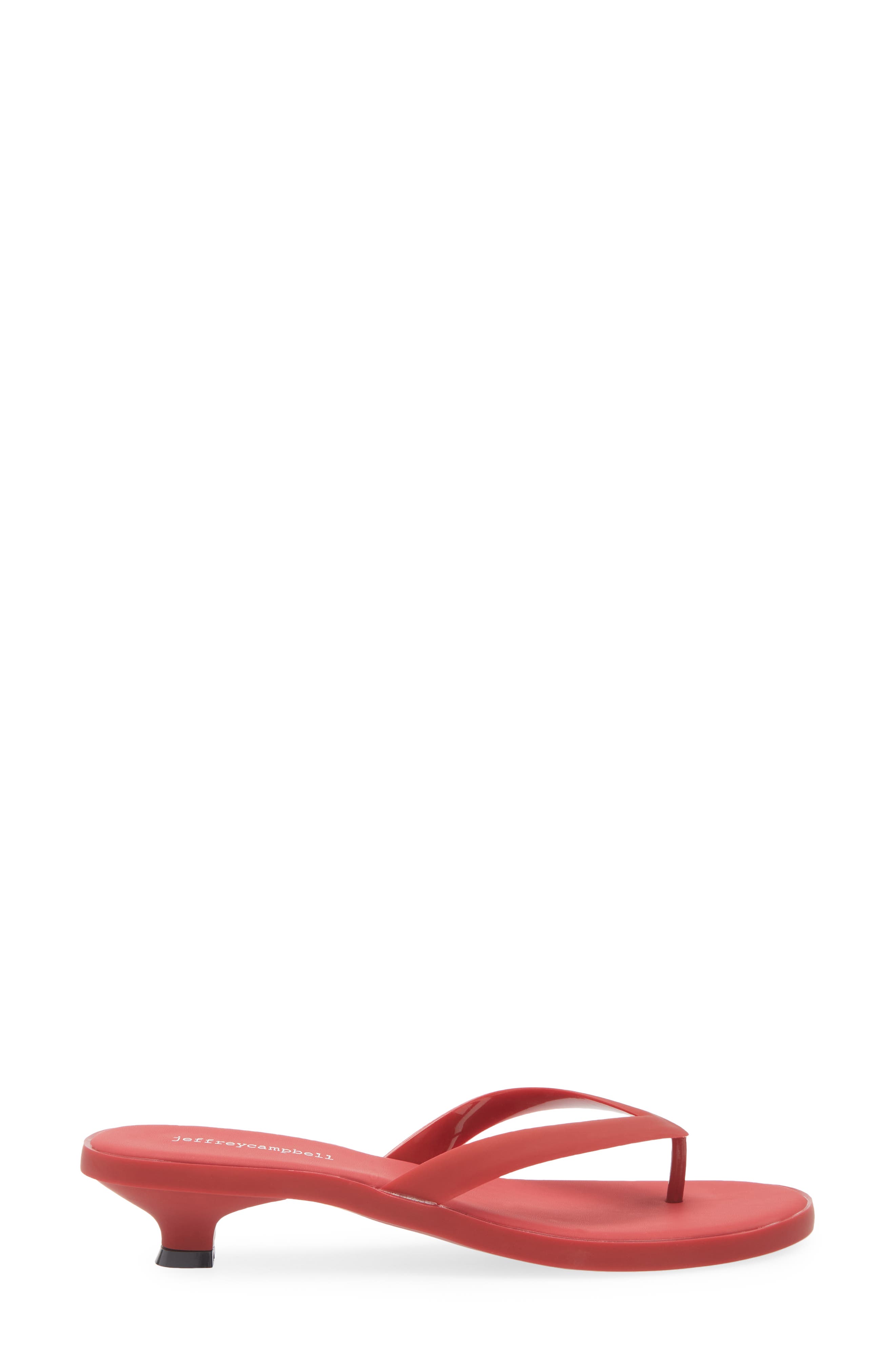 Lollipop Kitten Heel Sandal, Alternate, color, RED MATTE
