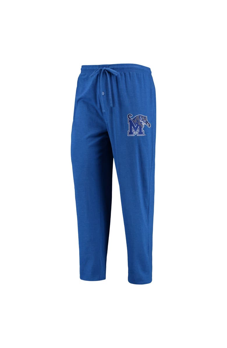 CONCEPTS SPORT Men's Concepts Sport Royal/Heathered Charcoal Memphis Tigers Meter Long Sleeve T-Shirt & Pants Sleep Set, Alternate, color, Royal