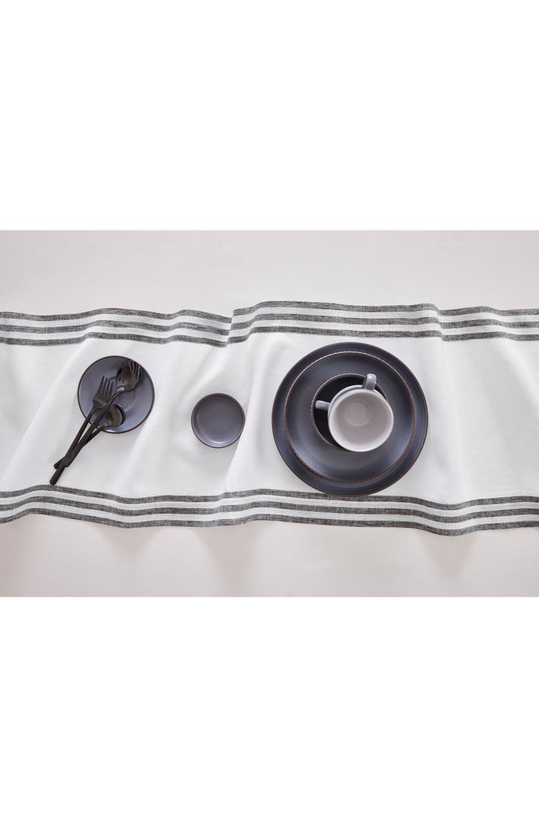 Solino Home Linen Table Runner for Dining Table, Holiday and Everyday Table Decor - Mila, Alternate, color, 