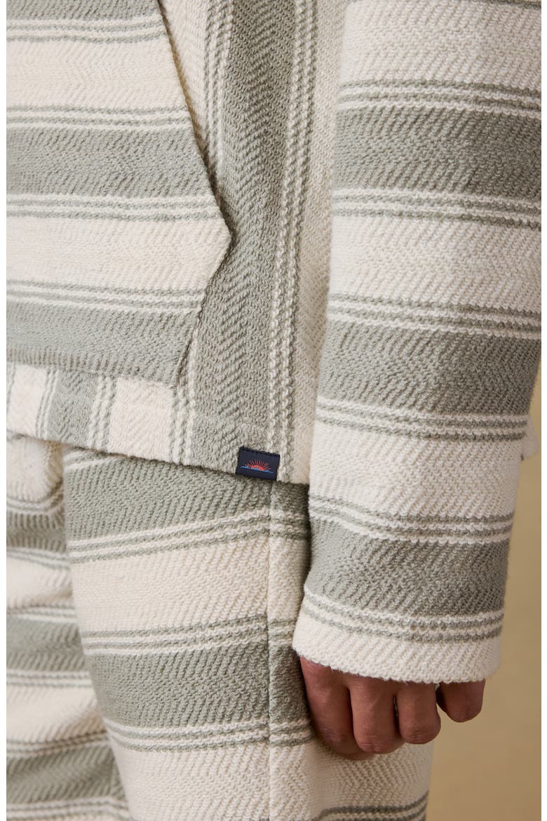 Whitewater Organic Cotton Hoodie, Alternate, color, SHELL POINT STRIPE