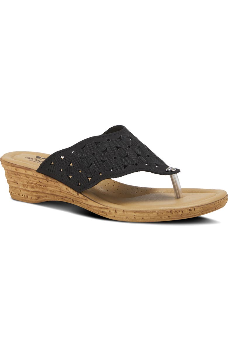 Spring Step Tiffany Wedge Flip Flop, Main, color,