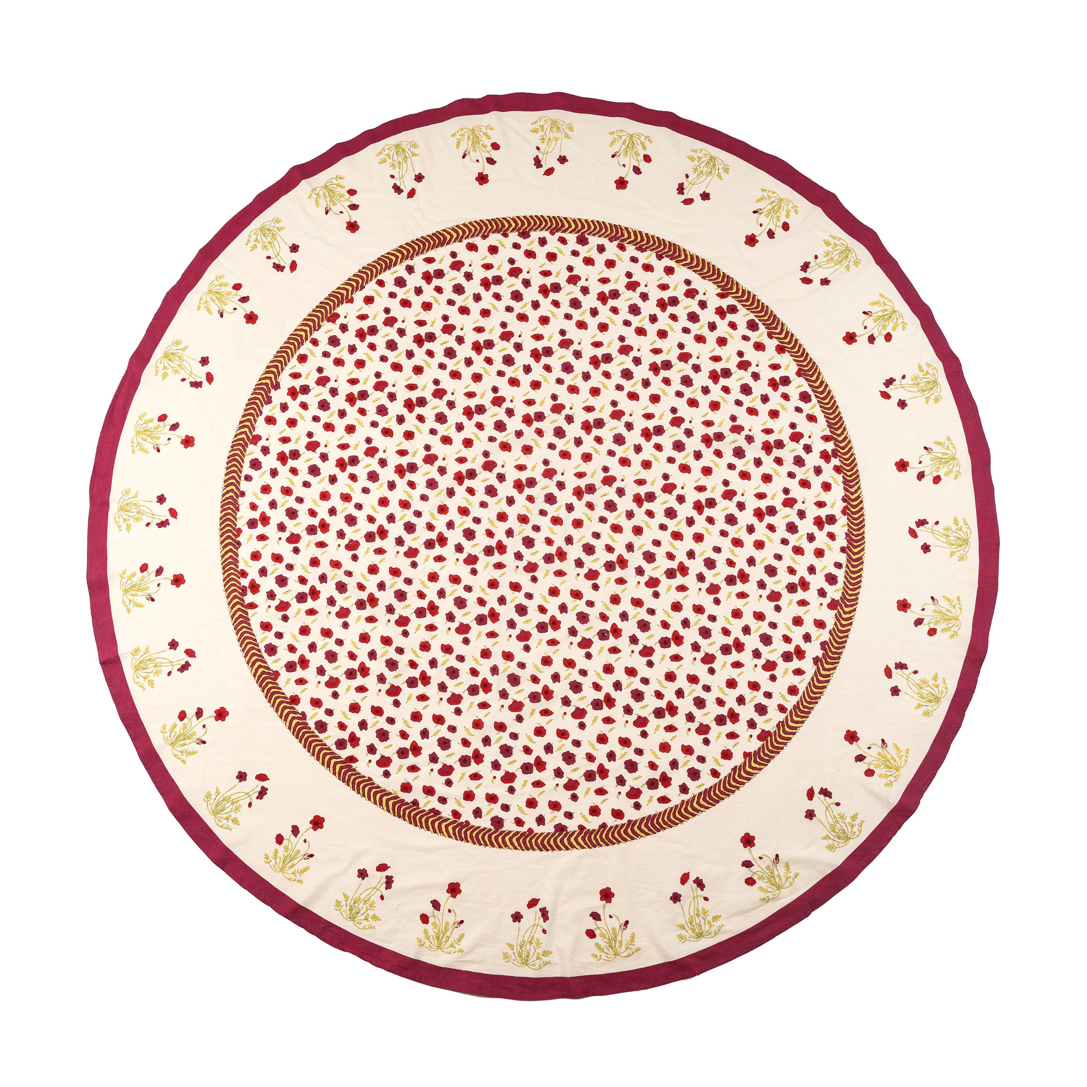 Red/Green 70" Round