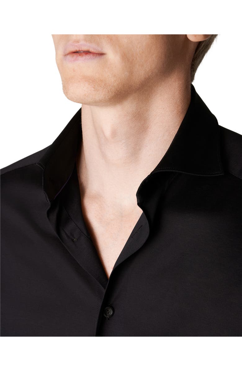 Eton Contemporary Fit Cotton Jersey Shirt, Alternate, color,