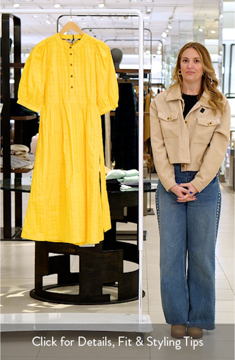 Heidi Cotton Midi Dress, sales video thumbnail