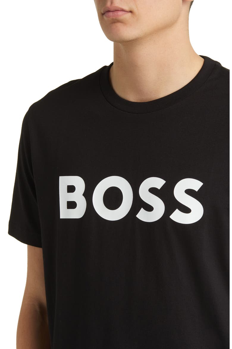 Tiburt Logo Graphic T-Shirt, Alternate, color, BLACK