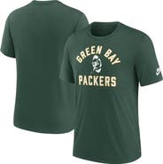 Nike Men's Nike Green Green Bay Packers Favorable Timeline Tri-Blend T-Shirt