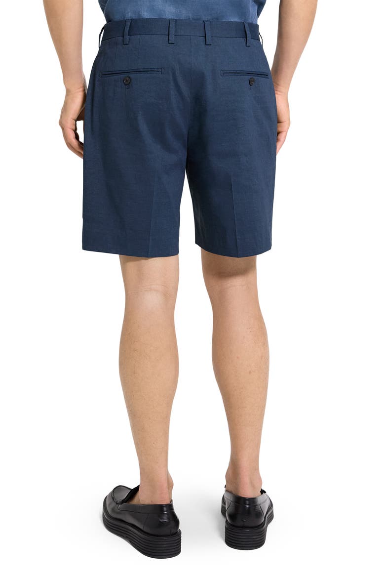 Standard Good Linen Blend Shorts, Alternate, color, DARK BLUE WING