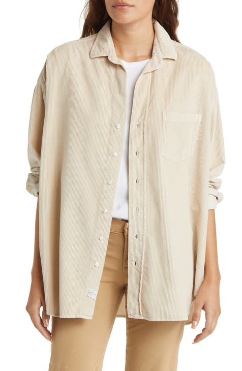 Shirley Oversize Button-Up Shirt