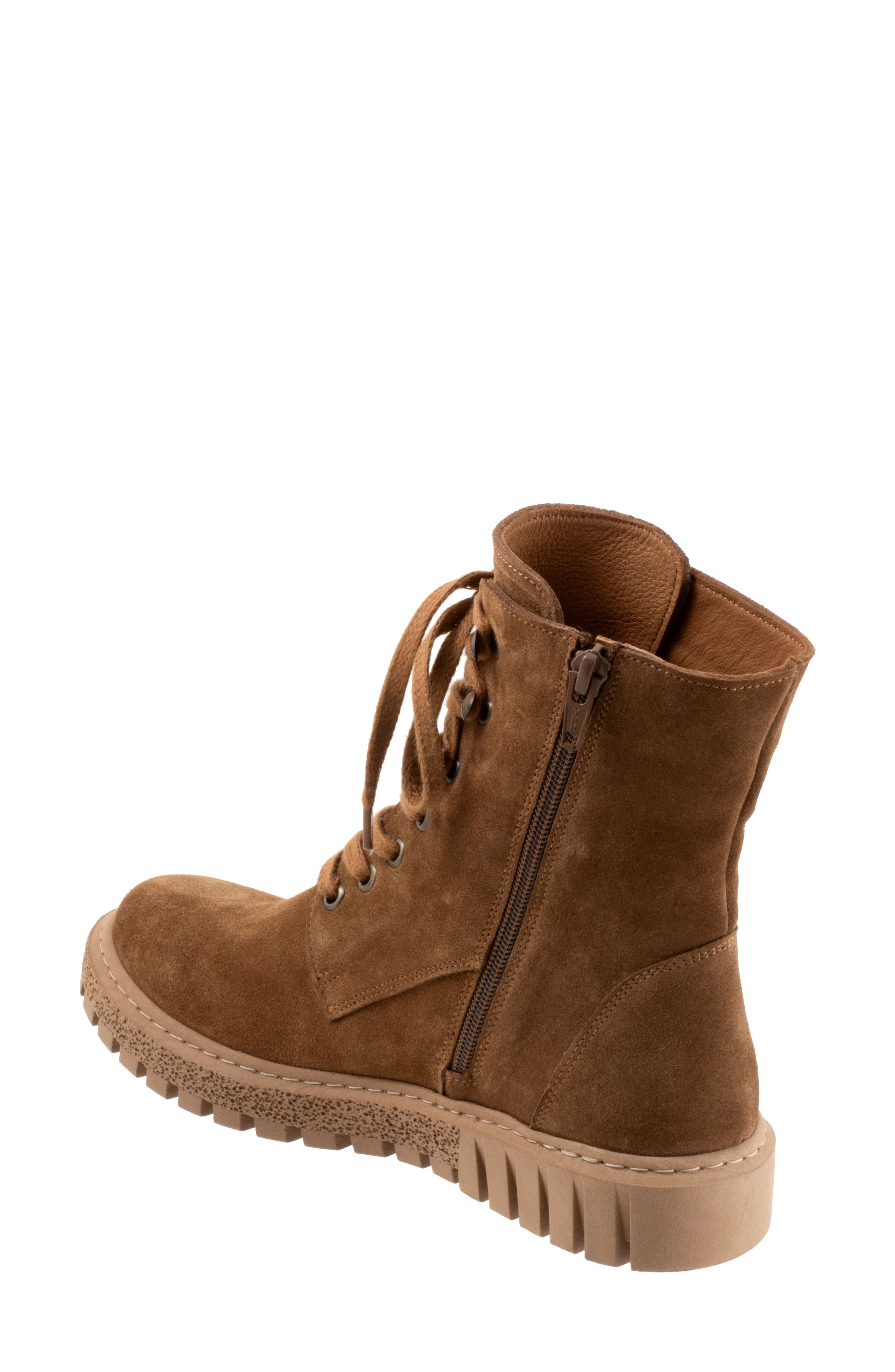 Bueno Scarlett Sneaker Boot, Alternate, color, Tobacco Suede