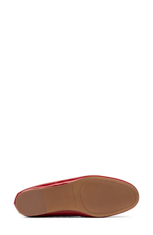 Donald Pliner Studded Loafer In Red