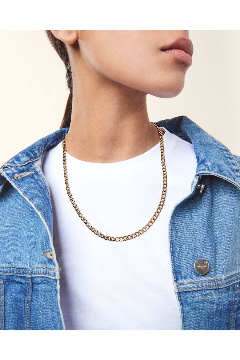 Capri Necklace, Alternate, color, Gold