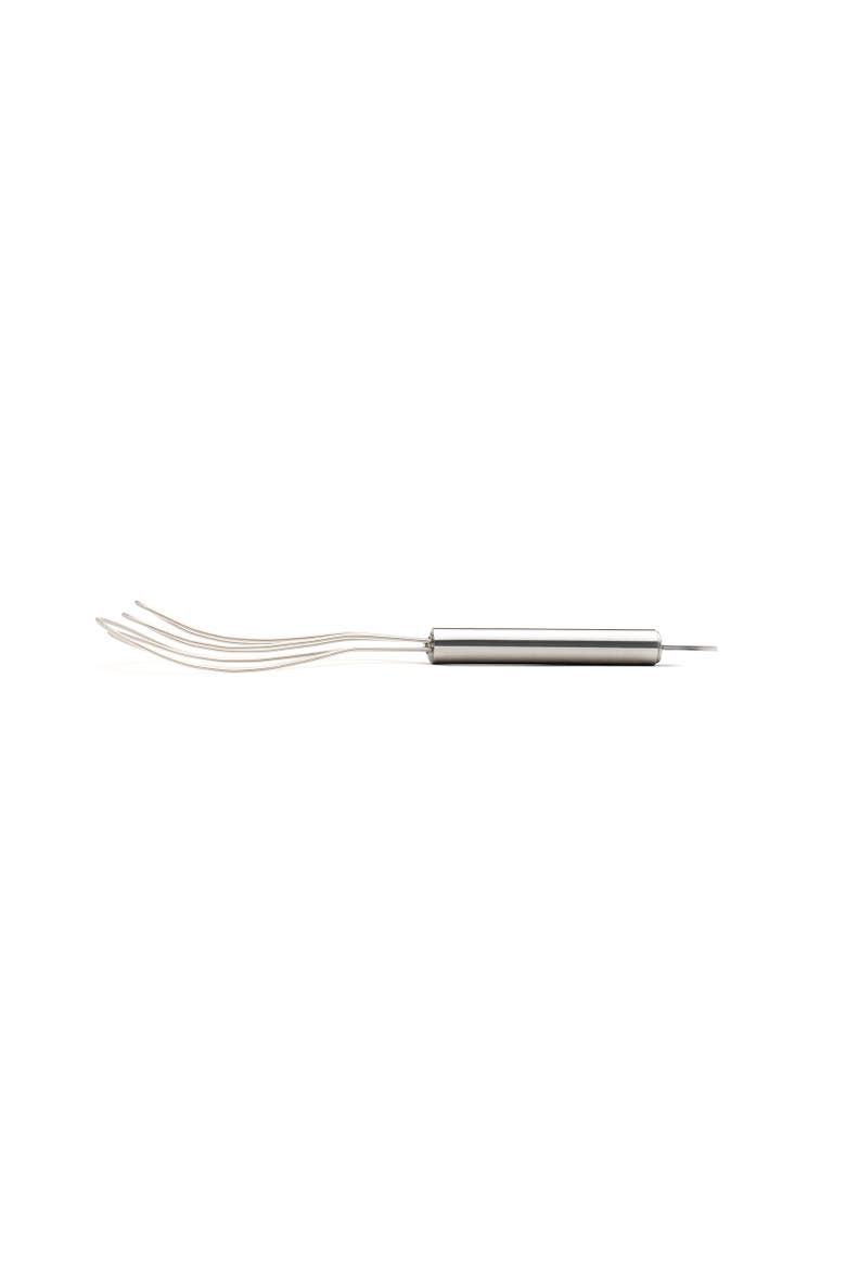 10 Inch Silicone Flat Whisk, Alternate, color, White