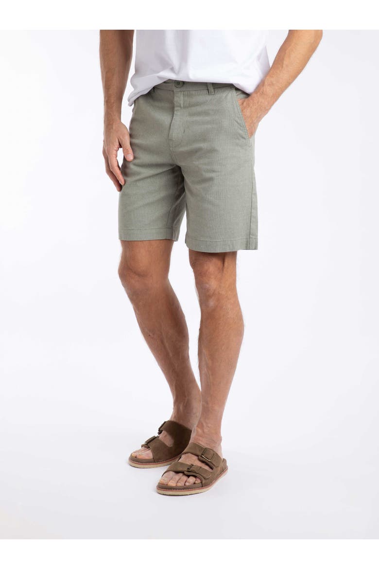 Charleston Textured Chino Shorts, Main, color, Woodland Sage